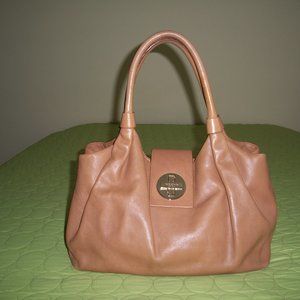 Kate Spade Stevie Bexley Tan Pebble Leather Bag